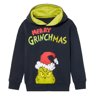 Chlapecká mikina Grinch (Grinch / námořnická modrá, 98/104)