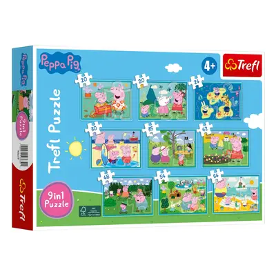 Trefl Dětské puzzle v (Prasátko Peppa)