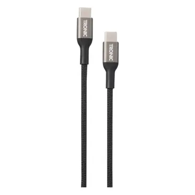 Tronic® Nabíjecí a datový kabel (zástrčka USB 2.0 typu C na typ C, černá)