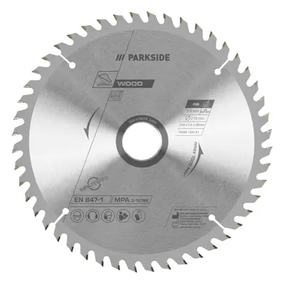 Parkside® Pilový kotouč, mm (na dřevo, zubů, mm)