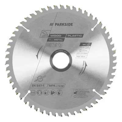 Parkside® Pilový kotouč, mm (univerzální kotouč, zubů, mm)