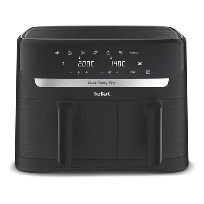 Tefal Horkovzdušná fritéza Dual Easy Fry Essential, 8,3L, 700 W