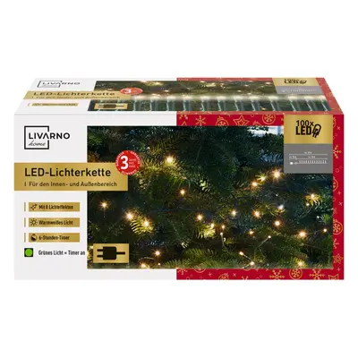 Livarno home Světelný LED řetěz, LED (teplá bílá)