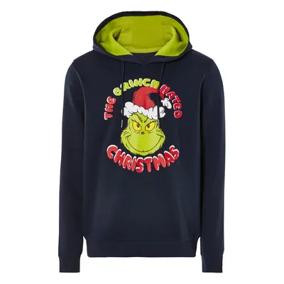 Pánská mikina Grinch (XL (56/58), navy modrá)