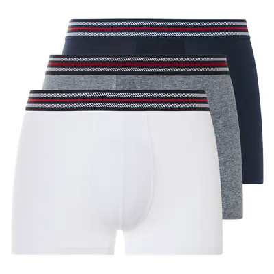 Livergy® Pánské boxerky, kusy (navy modrá / světle modrá / bílá, 5/M)