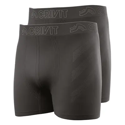 Crivit Pánské bezešvé boxerky, kusy (černá, 8/Xxl)