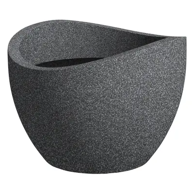 Scheurich Květináč Wave Globe (Black Granit, Ø cm x cm)