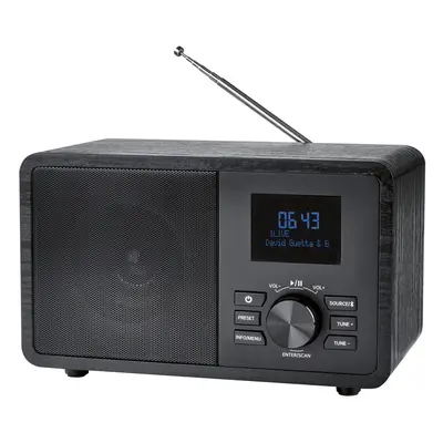 Silvercrest® Rádio Dab+/Fm s technologií Bluetooth® (černá)