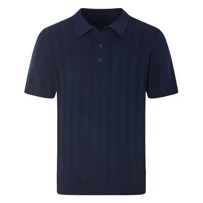 Livergy® Pánské pletené polotriko (navy modrá, (60/62))