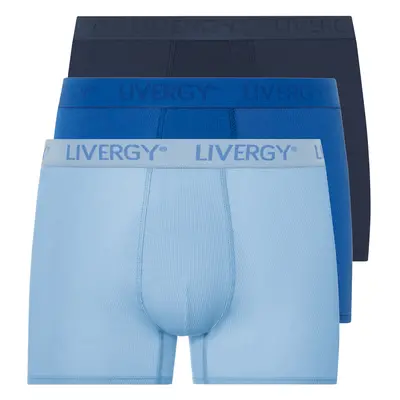 Livergy® Pánské boxerky, kusy (světle modrá / modrá / navy modrá, 7/Xl)