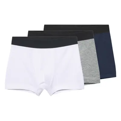 lupilu® Chlapecké boxerky s BIO bavlnou, kusy (navy modrá / šedá / bílá, 98/104)