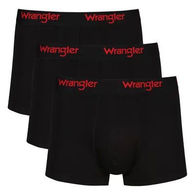 Wrangler Pánské boxerky, kusy (černá, M)