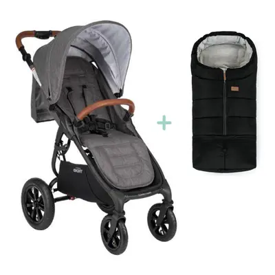 VALCO BABY Kočárek sportovní Sport Trend Black Charcoal + PETITE&MARS fusak Jibot ZDARMA