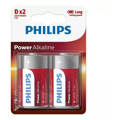 PHILIPS Baterie LR20P2B/10