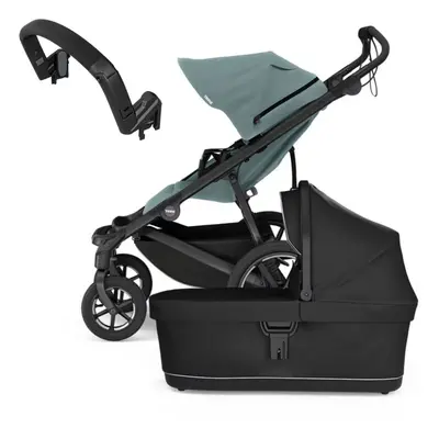 THULE Kočárek Urban Glide 4-wheel Mid Blue/Black set