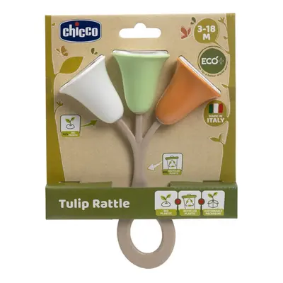 CHICCO Chrastítko Tulipán Eco+ 3m+