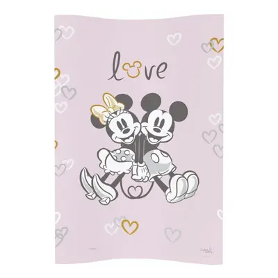 CEBA Podložka přebalovací měkká COSY (50x70) Disney Minnie & Mickey Pink