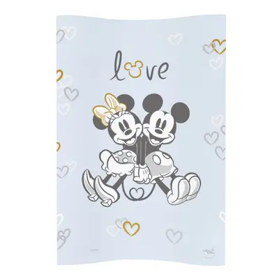 CEBA Podložka přebalovací měkká COSY (50x70) Disney Minnie & Mickey Blue