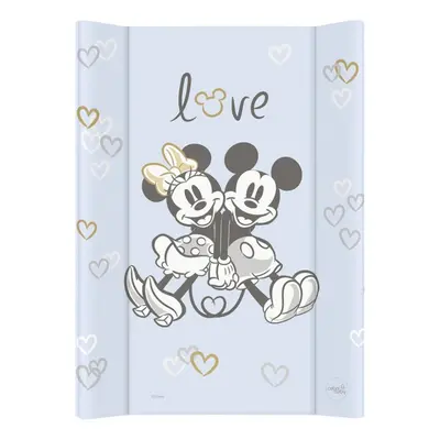 CEBA Podložka přebalovací s pevnou deskou COMFORT (50x70) Disney Minnie & Mickey Blue