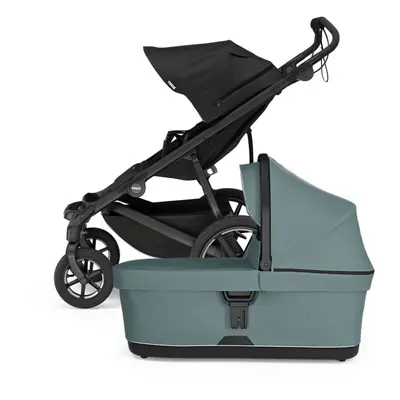 THULE Kočárek Urban Glide 4-wheel Black/Mid Blue set