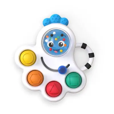 BABY EINSTEIN Hračka senozorická chrastítko a kousátko Opus's Shape Pops ™ 3m +