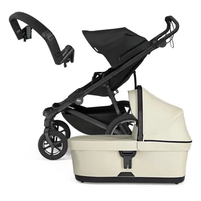 THULE Kočárek Urban Glide 4-wheel Black/Soft Beige set