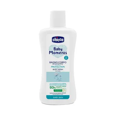 CHICCO Šampon na tělo Baby Moments Protection % přírodních složek ml