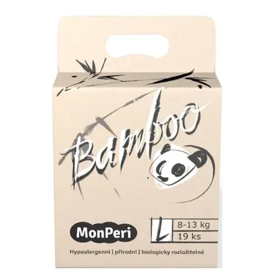 MONPERI Bamboo Pleny jednorázové eko (8-13 kg) ks