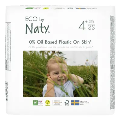 ECO BY NATY Pleny jednorázové 4+ (9-20 kg) ks