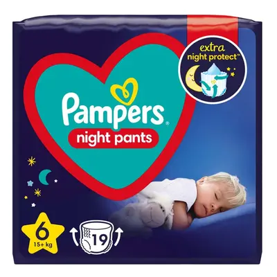 PAMPERS Night Pants Kalhotky plenkové jednorázové (15 kg+) ks