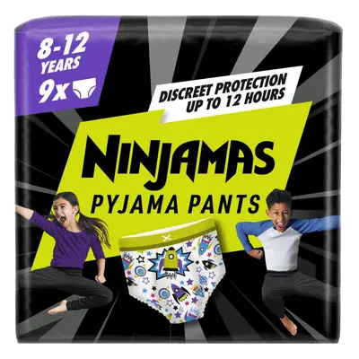 NINJAMAS Kalhotky plenkové Pyjama Pants Kosmické lodě, ks, let, 27kg-43kg