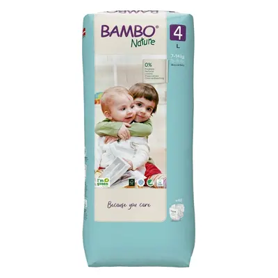 BAMBO Nature Pleny jednorázové L (7-14 kg) ks