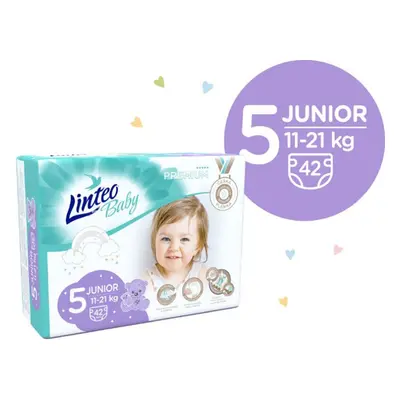 LINTEO BABY Premium Pleny jednorázové JUNIOR (11-21 kg) ks