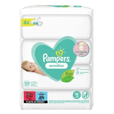 PAMPERS Sensitive Ubrousky vlhčené, balení = ks