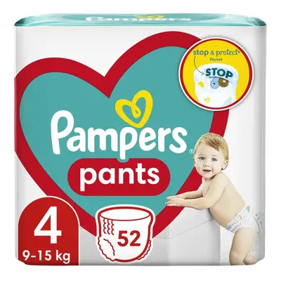 PAMPERS Pants Kalhotky plenkové jednorázové (9-15 kg) ks - JUMBO PACK