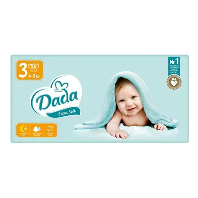 DADA Extra Soft Pleny jednorázové Midi (4-9 kg) ks