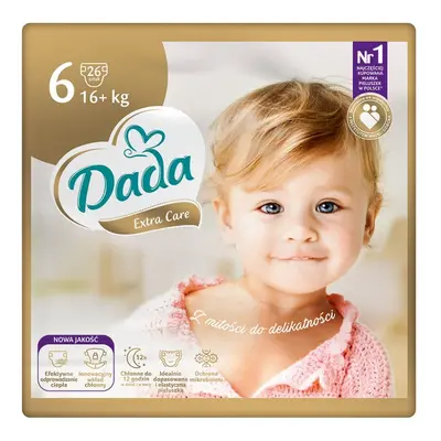 DADA Extra Care Pleny jednorázové Extra Large (16 kg+) ks