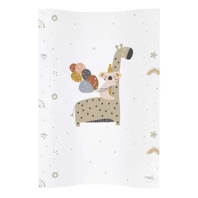 CEBA Podložka přebalovací 2-hranná měkká COSY (50x70) Giraffe