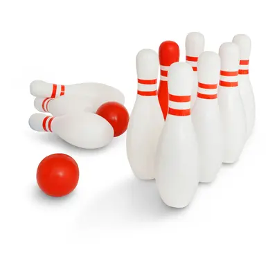 Bowling - červená & bílá