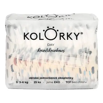 KOLORKY DAY Pleny jednorázové eko, déšť&duhy (3-6 kg) ks