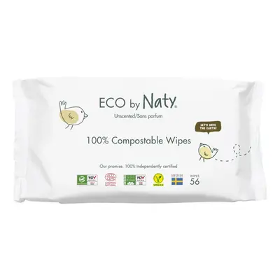 ECO BY NATY Sensitive ks, bez vůně - vlhčené ubrousky