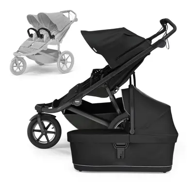 THULE Kočárek sourozenecký Urban Glide Double Black/Black set