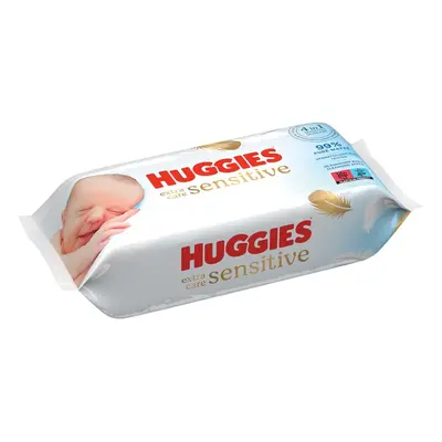 HUGGIES® Ubrousky vlhčené Extra Care Single ks