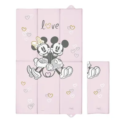 CEBA Podložka přebalovací cestovní (50x80) Disney Minnie & Mickey Pink