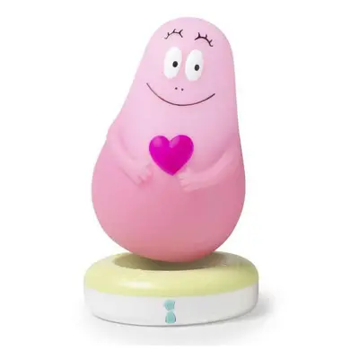 PABOBO Světýlko na usínání Lumilove Barbapapa svítící kamarád Pink