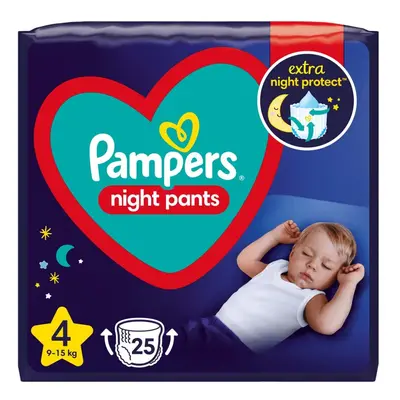 PAMPERS Night Pants Kalhotky plenkové jednorázové (9-15 kg) ks