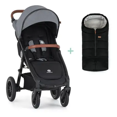 PETITE&MARS Kočárek sportovní Street2 Air Oak Ultimate Grey + PETITE&MARS fusak Jibot ZDARMA