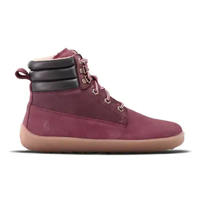 Barefoot boty Be Lenka Nevada Neo - Burgundy red