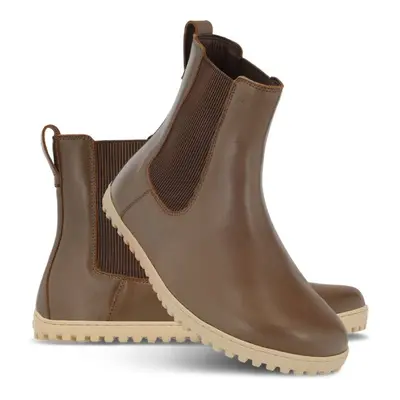 Barefoot boty Be Lenka Glam - Milk Chocolate brown