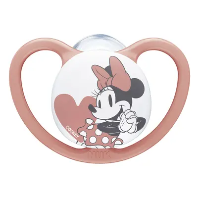 NUK Dudlík Space Disney Mickey v boxu, červený 0-6m